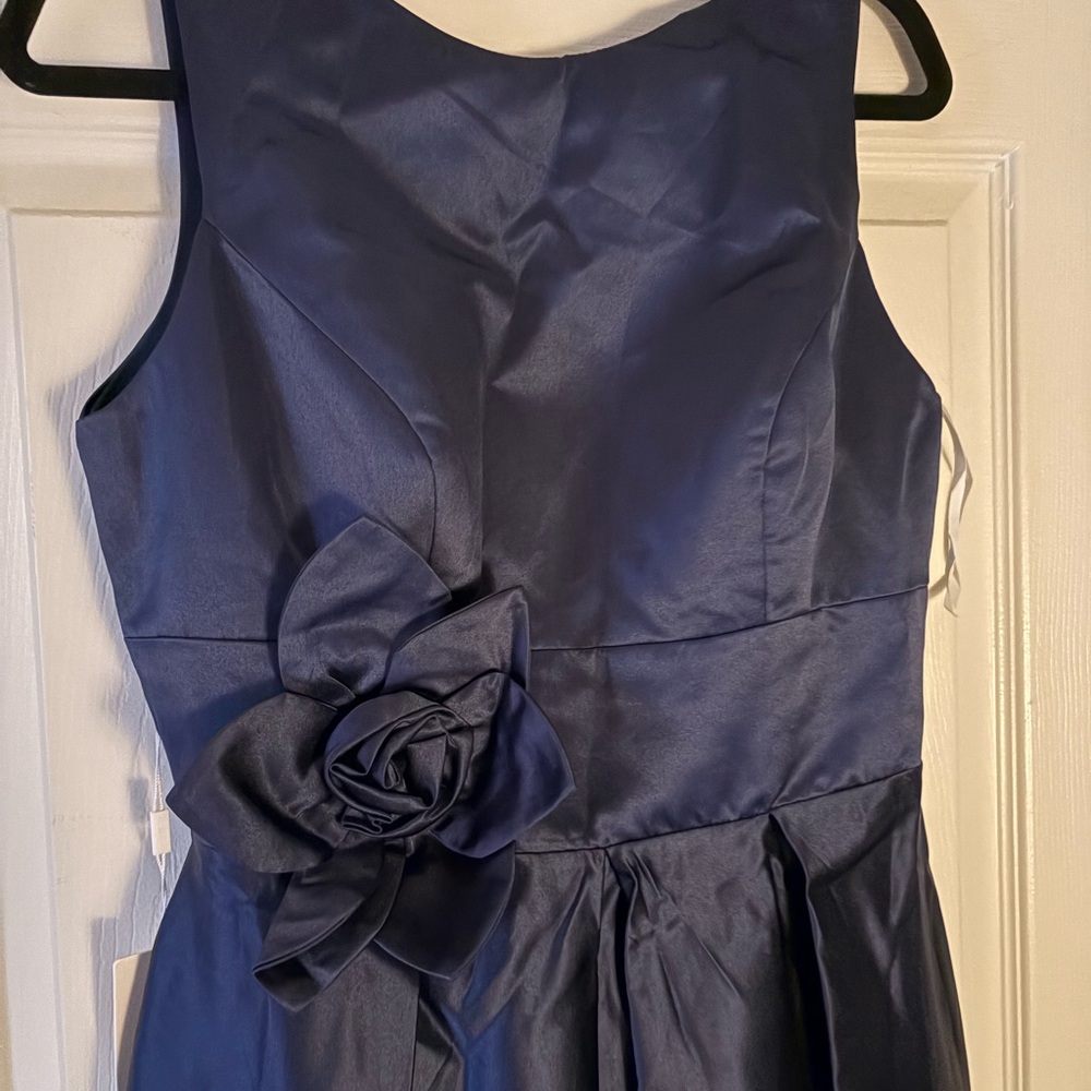 Elegant Navy Blue Dress